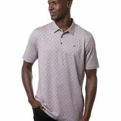 Travis Mathew General Manager NL Polo - Heather Arctic Dusk