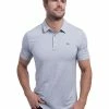Travis Mathew The Heater Polo - Heather Microchip