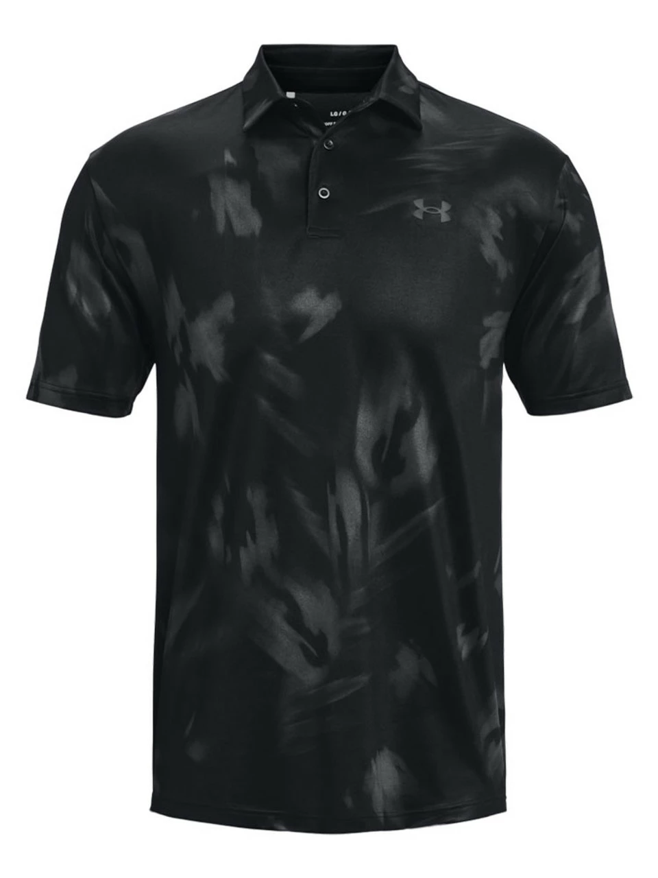 Under Armour Playoff 2.0 Graphic Polo - Black/Steel 1 Under Armour Playoff 2.0 Graphic Polo - Black/Steel