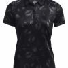 Under Armour Women's Zinger Blur Polo - Black/Steel