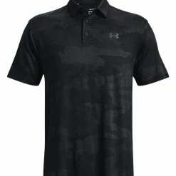 Under Armour Playoff 2.0 Jacquard Polo - Black/Black