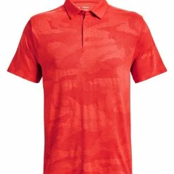 Under Armour Playoff 2.0 Jacquard Polo - Radio Red/Bolt Red
