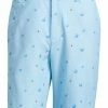 Adidas Ultimate365 Allover Print 9-Inch Shorts - Bliss Blue/Pulse Blue