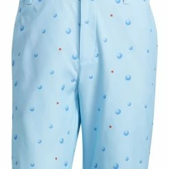 Adidas Ultimate365 Allover Print 9-Inch Shorts - Bliss Blue/Pulse Blue
