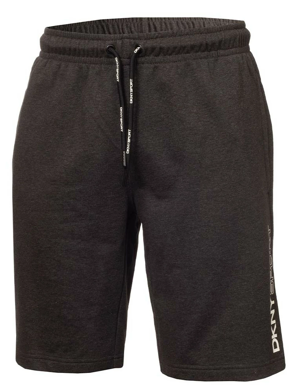 DKNY Sport Terry Shorts - Charcoal Marl 1 DKNY Sport Terry Shorts - Charcoal Marl