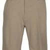 Greg Norman 4-Way Stretch Classic Heather Short - Bamboo Heather