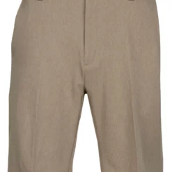 Greg Norman 4-Way Stretch Classic Heather Short - Bamboo Heather