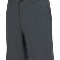 Greg Norman Classic Mini Check Short - Iron Gate