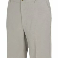 Greg Norman Classic Mini Check Short - Sandstone