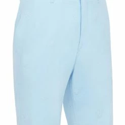 Original Penguin All Over Pete Embroidered Short - Baltic Sea