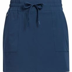 Adidas W Go-To Commuter Primegreen Skort - Crew Navy