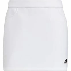 Adidas 3-Bar Golf Skort - White