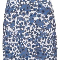 Birdee Sport Women's Rosheen Pull On Skort - Navy/Animal