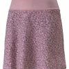 Puma Women's PWRSHAPE Fancy Plants Golf Skort - Pale Grape