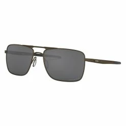 Oakley Gauge 6 Sunglasses - Pewter W/ Prizm Black Polarised