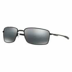 Oakley Square Wire Sunglasses - Polished Black W/ Black Iridium